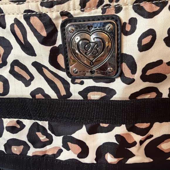 Brighton Knox Extra Large Catwalk Nylon Tote Cosmetic Pouch Holiday Gift Travel - Picture 2 of 10